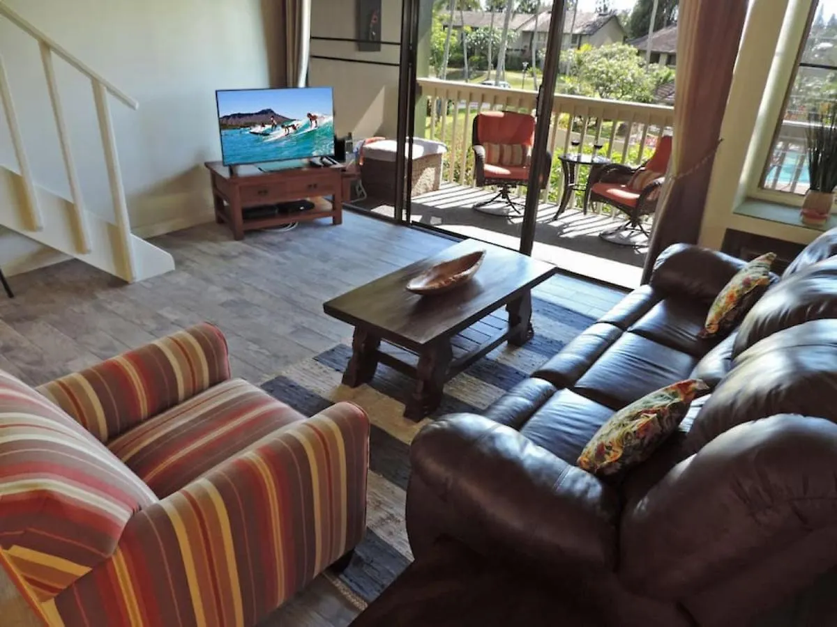 Charming One Bedroom With Loft By The Pool Kahuku
