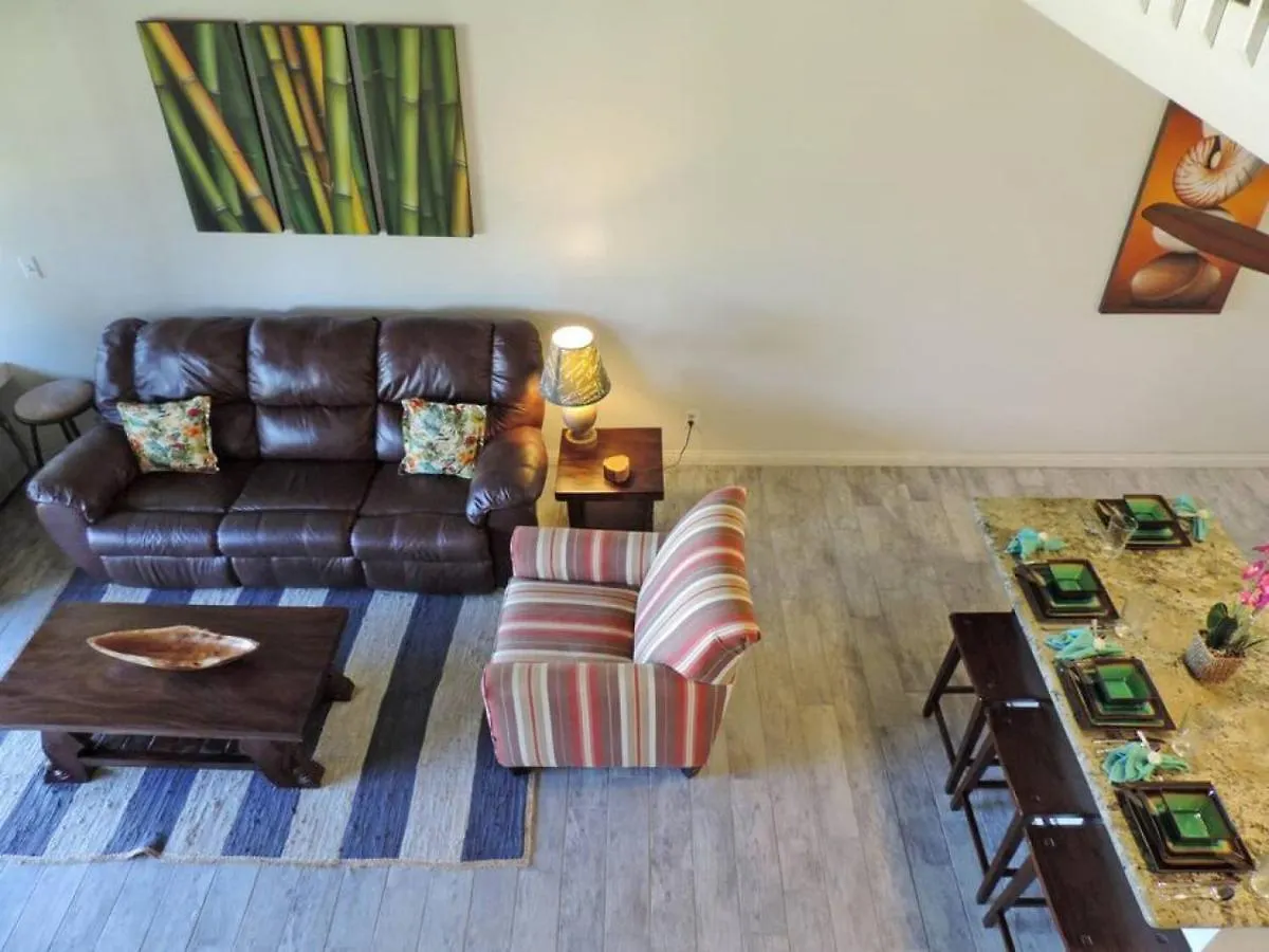 Charming One Bedroom With Loft By The Pool Kahuku Сasa de vacaciones