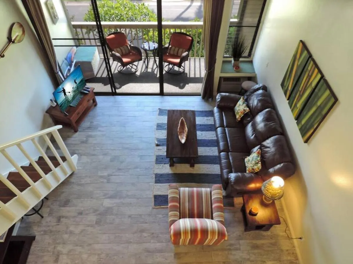 Сasa de vacaciones Charming One Bedroom With Loft By The Pool Kahuku