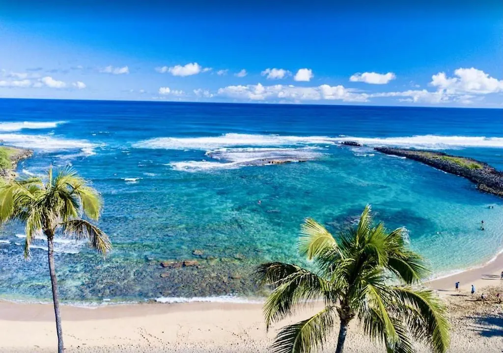 Сasa de vacaciones Charming One Bedroom With Loft By The Pool Kahuku